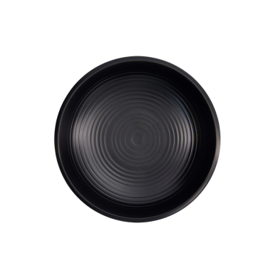 TDS, Salad-Bowl, Melamine Iwate Black, Ø16.4x5.8cm 700ml, Item No. 33281