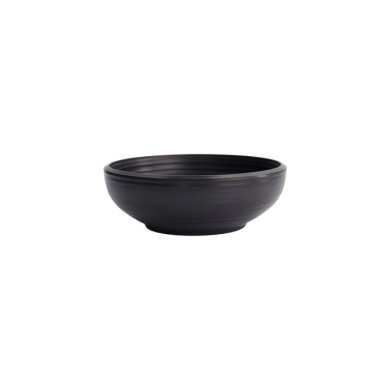 Salad Bowl Iwate Black, Melamine, Ø 16.4 × 5.8 cm, 700 ml, Item No. 33281