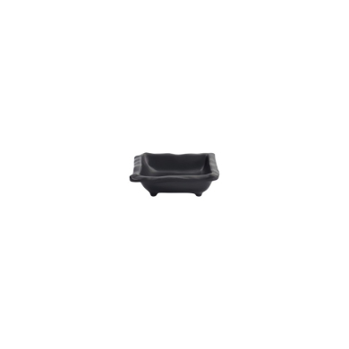 Saucenschale Iwate Black, Melamin, 9 × 8,5 × 2,5 cm, 80 ml, Art.-Nr. 33285