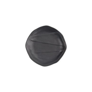 Plate Iwate Black, Melamine, Ø 15.7 × 2.3 cm, Item No. 33289