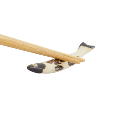 TDS, Chopstick Rest, Fish Brown, Item No. 33475