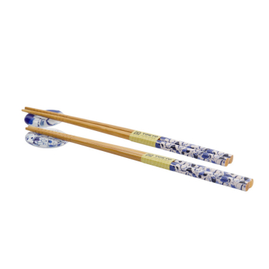 TDS, Chopstick Gift Set, 4 pcs, Lucky Cat, Item No. 33519