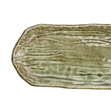 TDS, Teller, Yamasan Shinryoku, Grün, 33,5x11,5x2cm, Art.-Nr. 33544