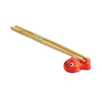 TDS, Chopstick Rest, Goldfish Red, Item No. 33567