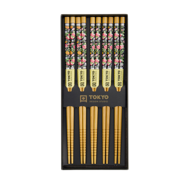 TDS, 5 Paar Essstäbchen-Geschenkset, Art.-Nr. 33619