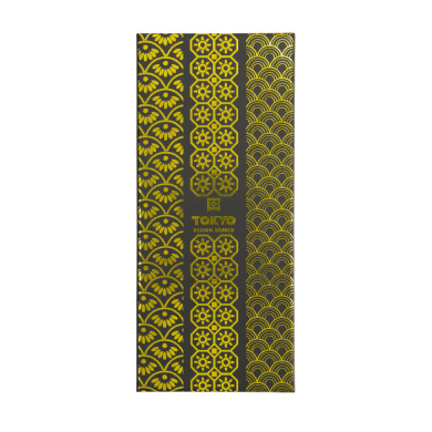 TDS, 5 Paar Essstäbchen, Geshenkset, Gold, Art.-Nr. 33621