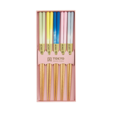 TDS, 5 Paar Essstäbchen Geschenkset, Art.-Nr. 33626