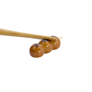 TDS, Kawaii Chopsticks Rest, Mitarashi Dango, 5x1.5x1.5cm, Item No. 33646