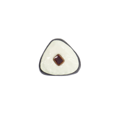 TDS, Kawaii Essstäbchenablage, Konbu Onigiri, 3,5x3,5x1,7cm, Art Nr. 33654