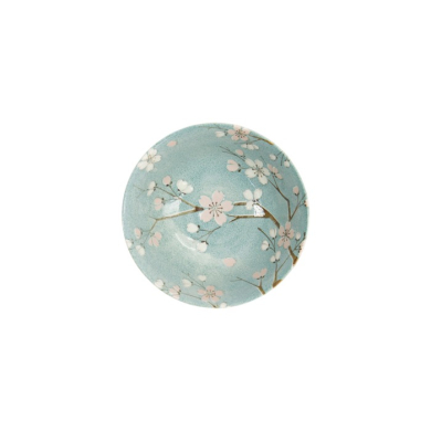 Tayo Bowl Fujisakura Green, Porcelain, Ø 15.2 × 6.7 cm, 500 ml, Item No. 33705