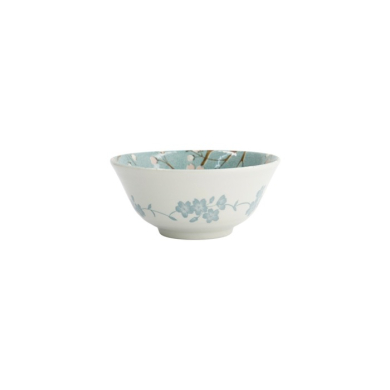 Tayo Bowl Fujisakura Green, Porcelain, Ø 15.2 × 6.7 cm, 500 ml, Item No. 33705