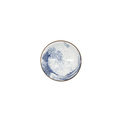 Reisschale Hokusai Weiß/Blau, Porzellan, Ø 11,8 × 5,5 cm, 300 ml, Art.-Nr. 33730
