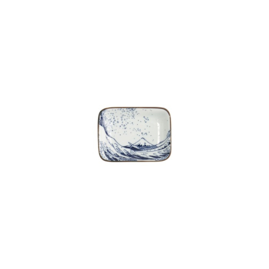 Saucenschale Hokusai Choku Weiß/Blau, Porzellan, 9,6 cm, Art.-Nr. 33731