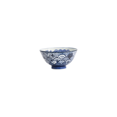 Reisschale Kawaii Anime Cat Blau, Porzellan, Ø 11,3 × 5,8 cm, 300 ml, Art.-Nr. 33768