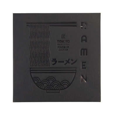 TDS, Ramen Bowl Giftset, Satomaki Tokusa, 6 Pcs, Brown, Ø 21.5x9cm 1300ml, Item No. 33897