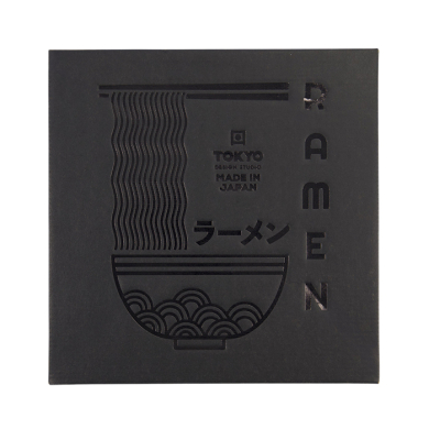 TDS, Ramen Schale Geschenkset, 6 Stk, Aisai Seigaiha, Blau, Ø 21,5x9cm 1300ml , Art.-Nr. 33902
