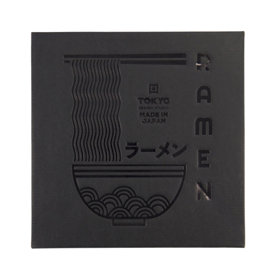 TDS, Ramen Bowl Giftset, Izayoi, 6 Pcs,Blue, Ø 21.5x9cm 1300ml, Item No. 33903