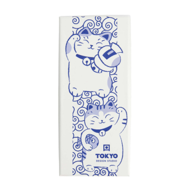 TDS, 5 Chopstick Giftset, Neko Cat Blue, Item No. 33936