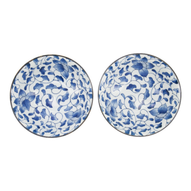 TDS, Ramen Bowl Gift Set, Blue, 2 pcs., Ø 19x7.5cm 1100ml, Item No. 33941