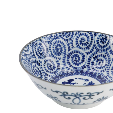 TDS, Ramenschale in Geschenkbox, 2 Stk, Blau, Ø 19x7,5cm 1100ml, Art.-Nr. 33942