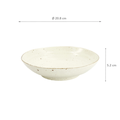 Bk/Wh Asashio Pasta Plate at g-HoReCa (picture 6 of 7)