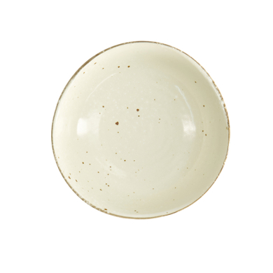 TDS, Oval Bowl, Shirogesho, Ø 13.8x5.4 cm, 300ml, Beige, Item No. 33964