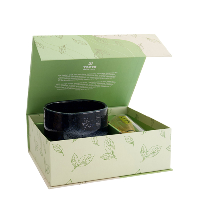 Ø 10.8x6.8cm Matcha Starter Giftset Yuzu Black at g-HoReCa (picture 2 of 2)