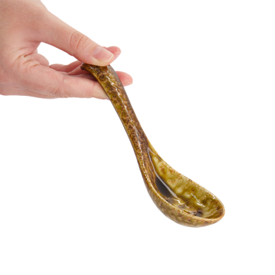TDS, Renge-Löffel, Ameyu, 17cm, Braun - Art Nr. 34011