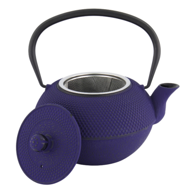 TDS, WY Teekanne aus Gusseisen, Arare, Blau, 1,2 L, Art-Nr. 34031