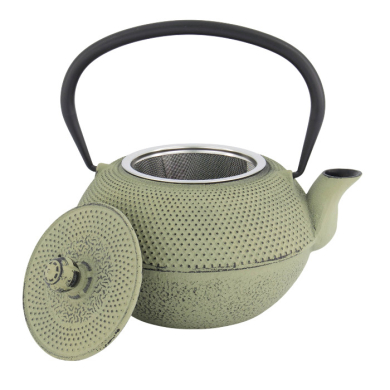 TDS, WY Teekanne aus Gusseisen, Arare, Grün/Grau, 1,2 L, Art-Nr. 34032