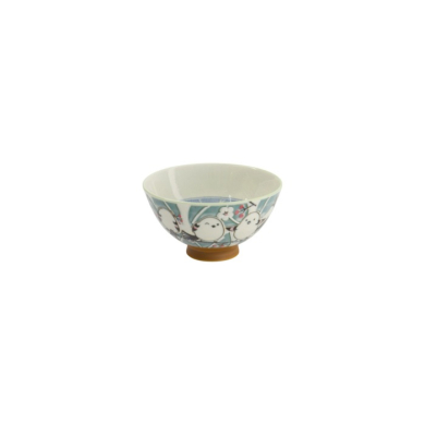 Reisschale Kawaii Bird Grün, Porzellan, Ø 11,5 × 6,2 cm, 300 ml, Art.-Nr. 34035