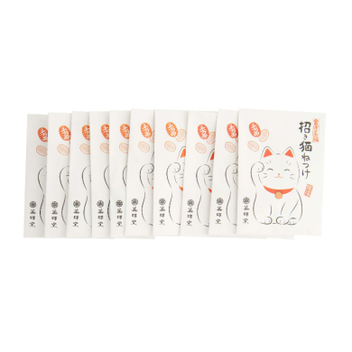 TDS, Schlüsselanhänger, Lucky Cat, Weiß, 3 cm, Art Nr. 34135