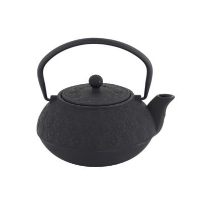 TDS, WY Teekanne aus Gusseisen, Sakura YH, Schwarz, 0,6 L, Art-Nr. 34144