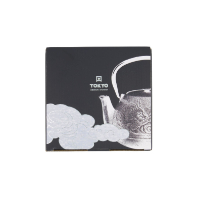 TDS, WY Teekanne aus Gusseisen, Dragon RH, Schwarz, 1,2 L, Art-Nr. 34149