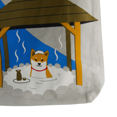 TDS, Kawaii-Tragetasche, Onsen Shiba, 39 x 38 cm, Art.-Nr. 34167