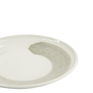 TDS, Plate, Yuki Kobiki, White, Ø 19.5 x 3 cm, Item No. 34242