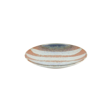 Teller Suisho Aka-cha Braun, Porzellan, Ø 19,5 × 3 cm, Art.-Nr. 34249