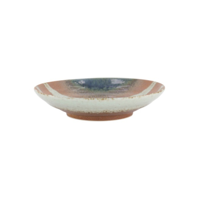 Tiefer Teller Suisho Aka-cha Braun, Porzellan, Ø 23 × 5 cm, Art.-Nr. 34251