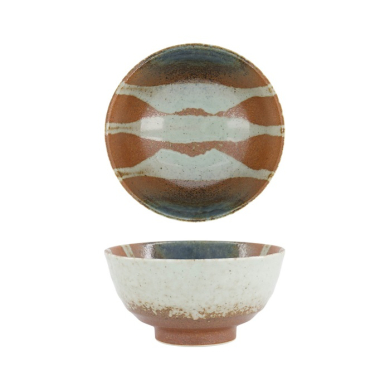 TDS, Suisho Tayo Schale, Aka-cha, Ø17x9cm 900ml, Braun, Art.-Nr. 34254