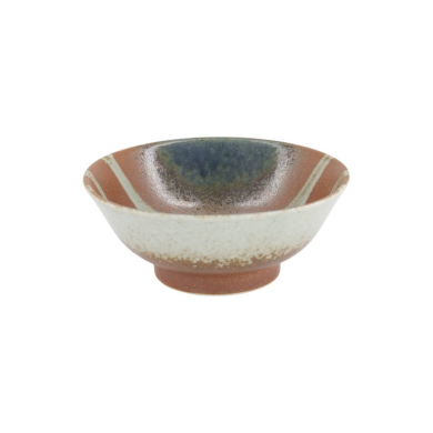 Ramenschale Suisho Aka-cha Braun, Porzellan, Ø 21,5 × 9 cm, 1,25 l, Art.-Nr. 34255