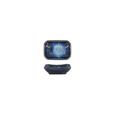 Tokyo Design Studio Sauce Bowl Choku Cobalt Blue (Blue/White), Porcelain, 8.8 × 6.5 × 2.8 cm