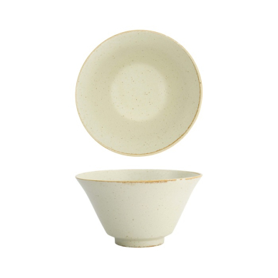 Tokyo Design Studio Rice Bowl Umizuna Beige, Porcelain, Ø 16.8 × 9.3 cm