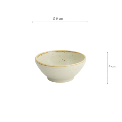 TDS, Schale, Umizuna Beige, Ø 9x4cm - Art Nr. 34292