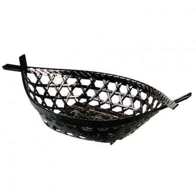 Ø 25.5x14.5cm ABS Lacquerware Tempura Basket at g-HoReCa 