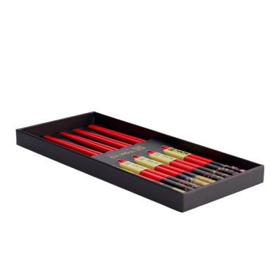 TDS, Chopstick Set, Kitchenware, 5 pair, 22,5 cm, Item No. 4079