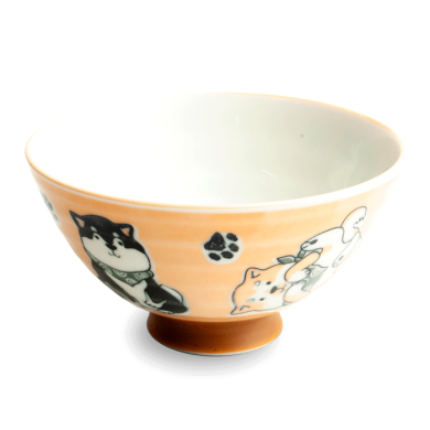 EDO Japan, Schale, Cat and Dog, Beige, Ø 14 x 6,5 cm, Art.-Nr. 6041267