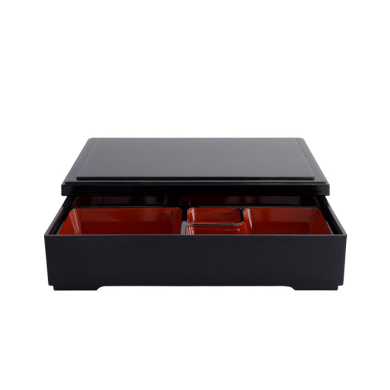 TDS, Bentobox, ABS Lacquerware, 27.5x21.5cm, Item No. 4194