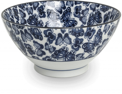 Bowls Blue pattern Ø 18 cm | H9 cm EDO Japan at g-HoReCa (picture 3 of 6)