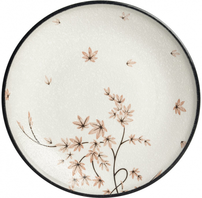 Plate Maple leaf Ø25,5 cm | H3,5 cm Edo Japan at g-HoReCa (picture 2 of 2)