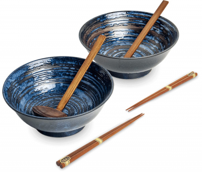 Bowl Set Uzu Ø 22 cm | H9 cm Edo Japan at g-HoReCa 
